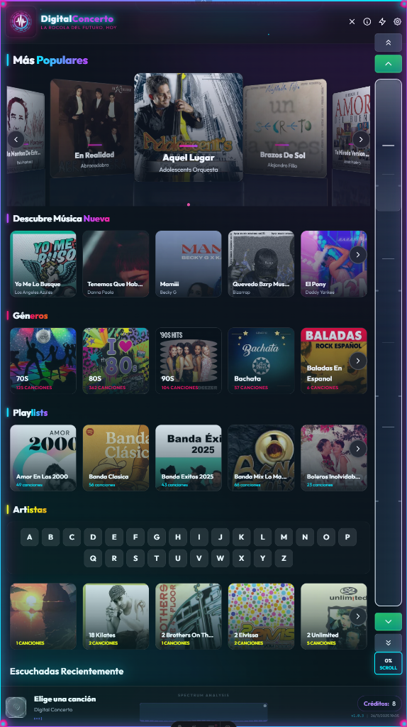 Digital Concerto Interface